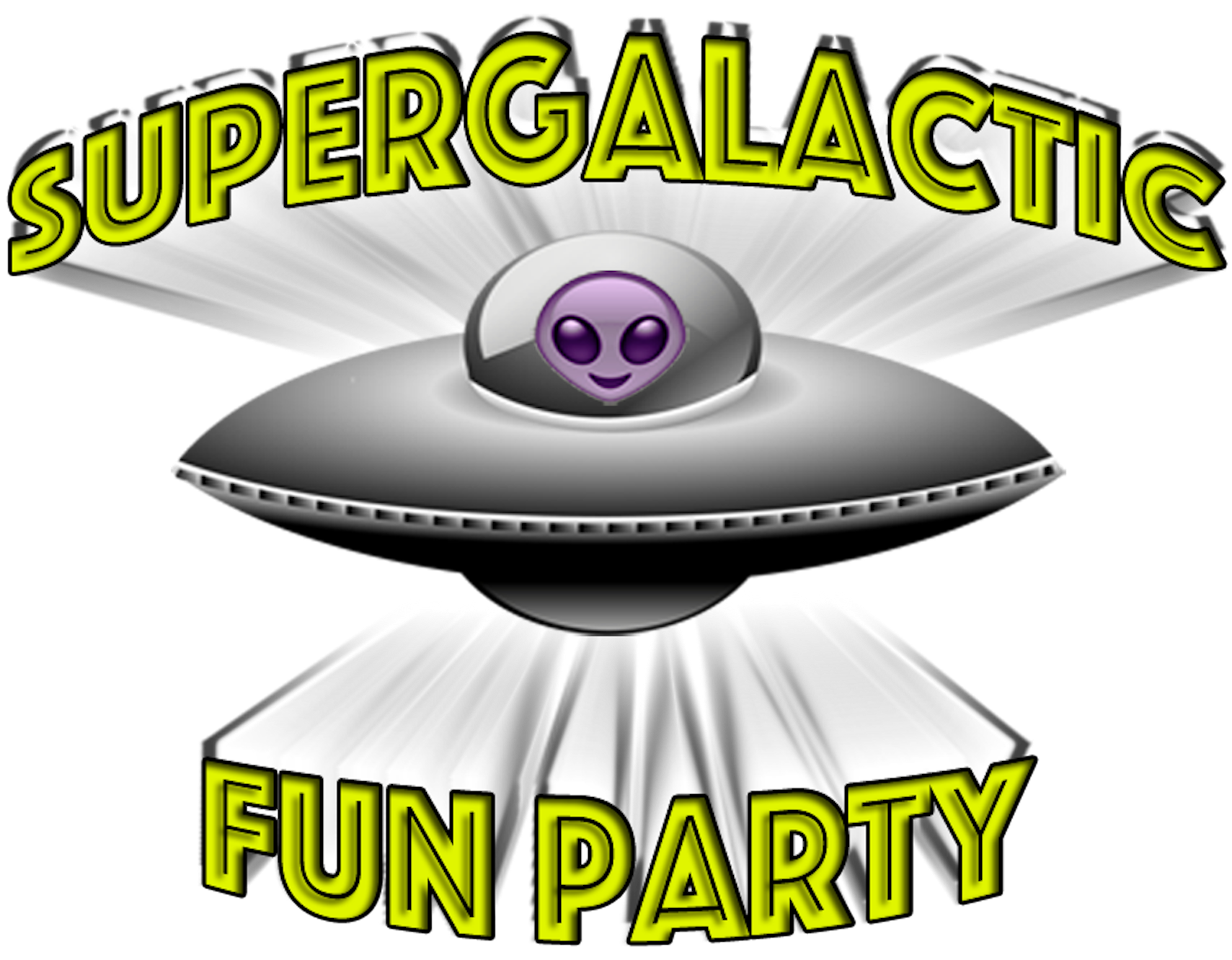 Supergalactic Fun Party Logo